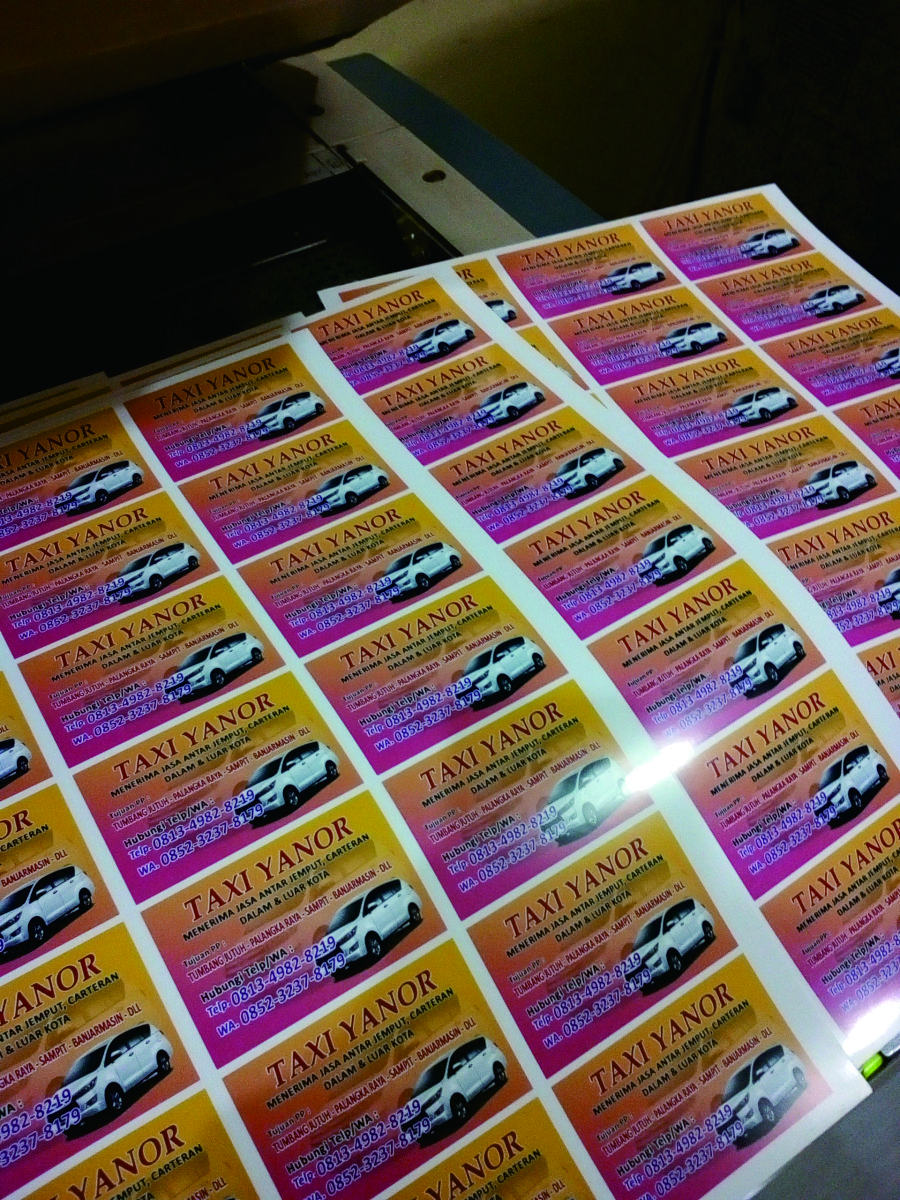 Hasil Cetak Produk 12