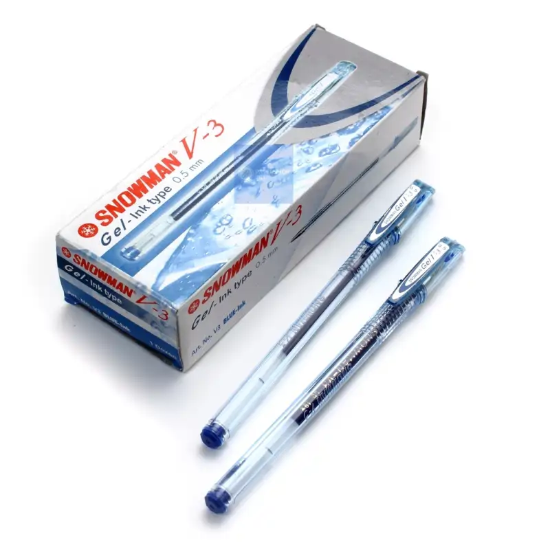 Pulpen Snowman V-3 Biru