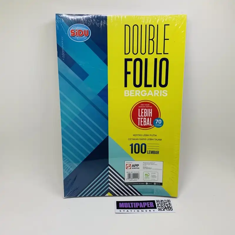 Folio bergaris F4
