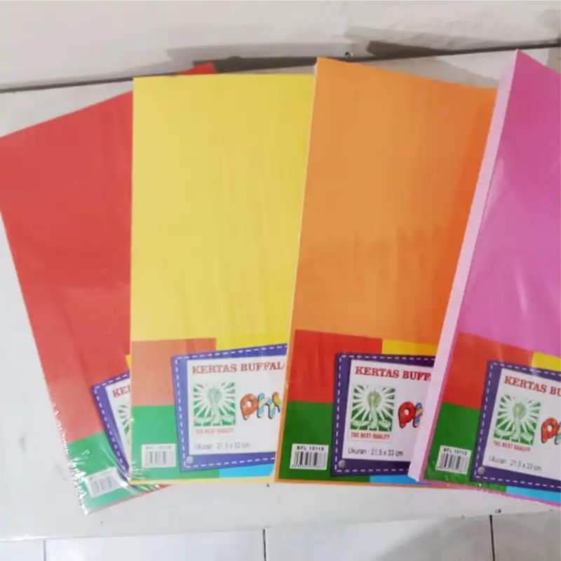 Kertas Buffalo warna F4