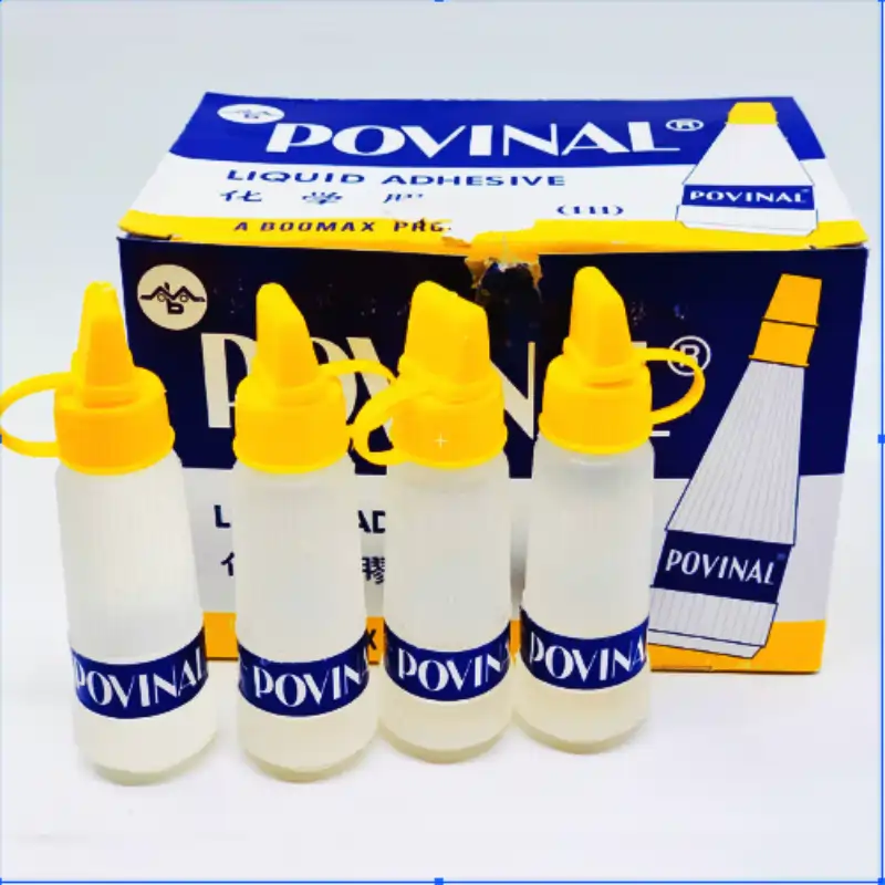 Lem Kertas POVINALLiquid Adhesive Sedang 75ml