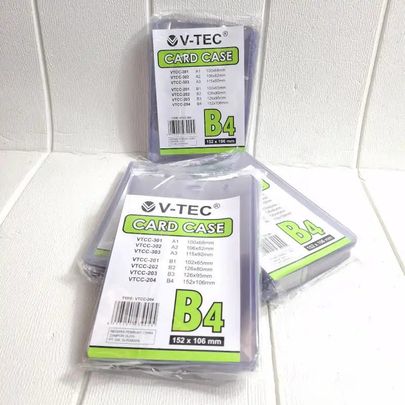 Plastik Kokarde V-TEC CARD CASE  B4 152x106mm