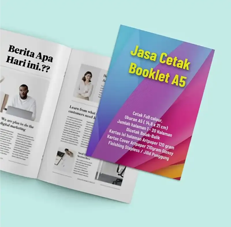 Jasa Cetak Buku / Booklet (Modul & Katalog) foto 2