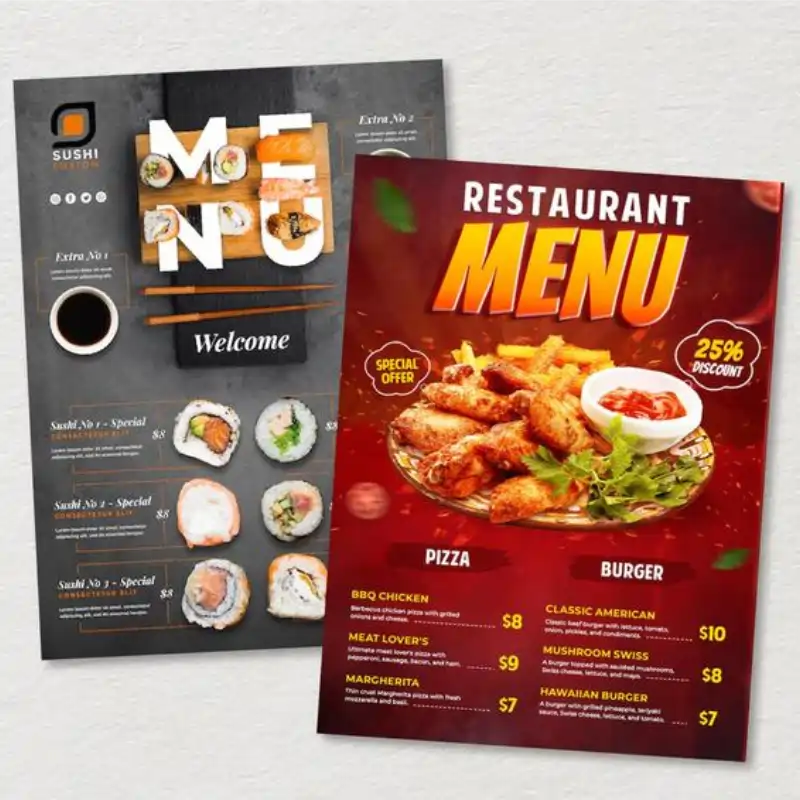 Cetak Daftar Menu