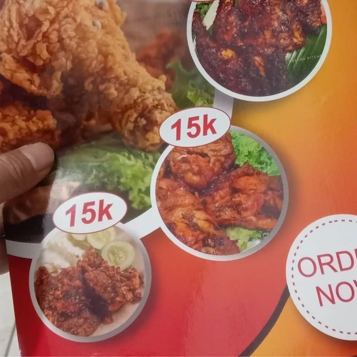 Cetak Daftar Menu