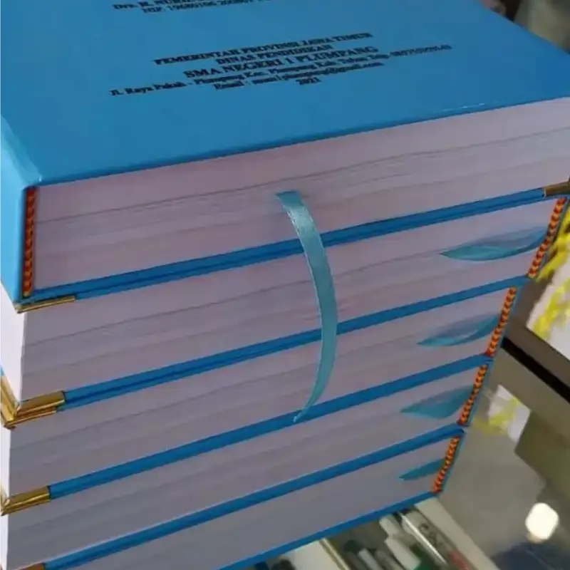 Jilid Skripsi Hardcover A4 + pita foto 2