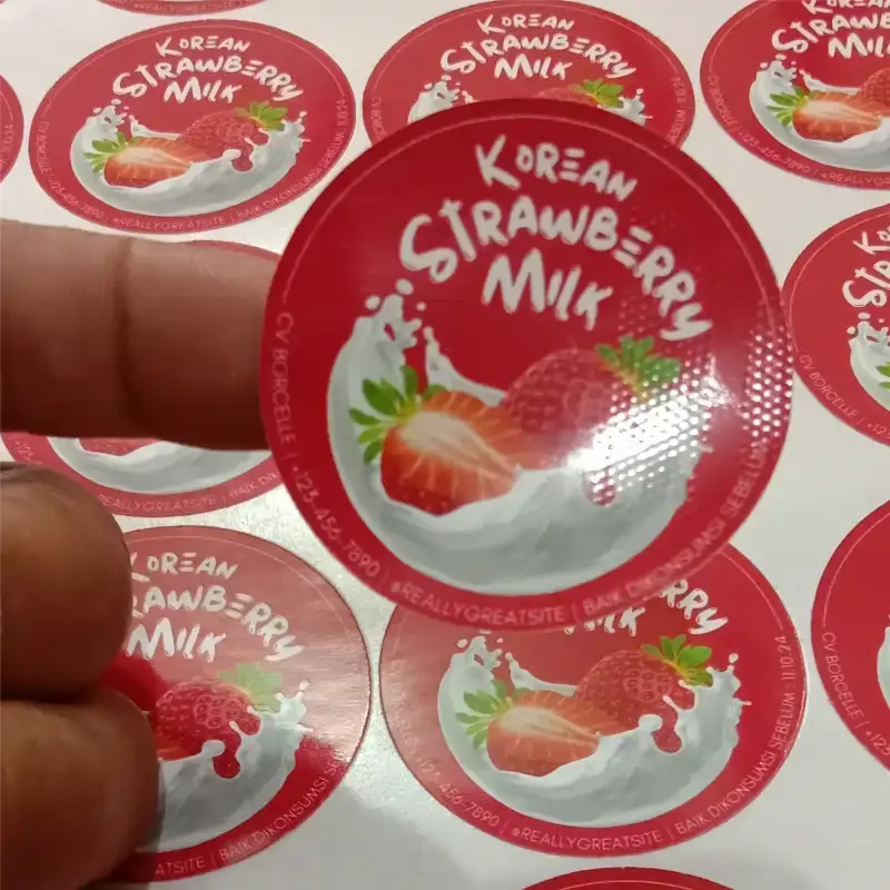 Cetak Sticker Label A4 Glossy foto 3