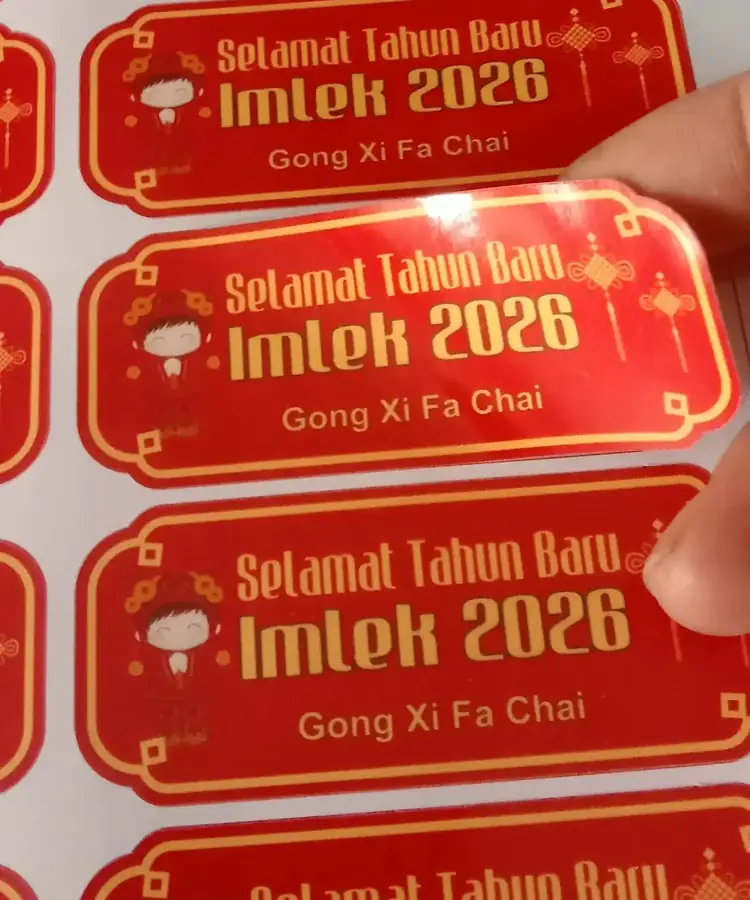 Sticker Label Kemasan